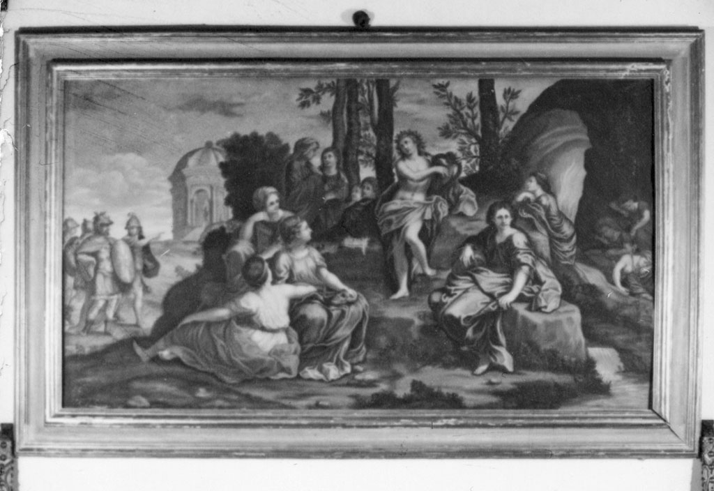 Parnaso (dipinto, opera isolata) di Mengs Anton Raphael (scuola) (terzo quarto sec. XVIII)