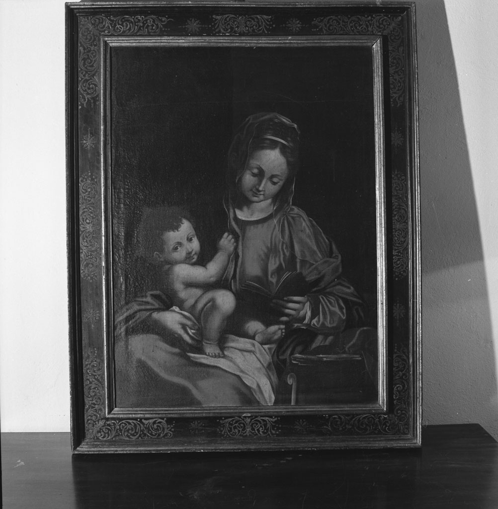 Madonna con Bambino (dipinto, opera isolata) - ambito emiliano (secondo quarto sec. XVII)