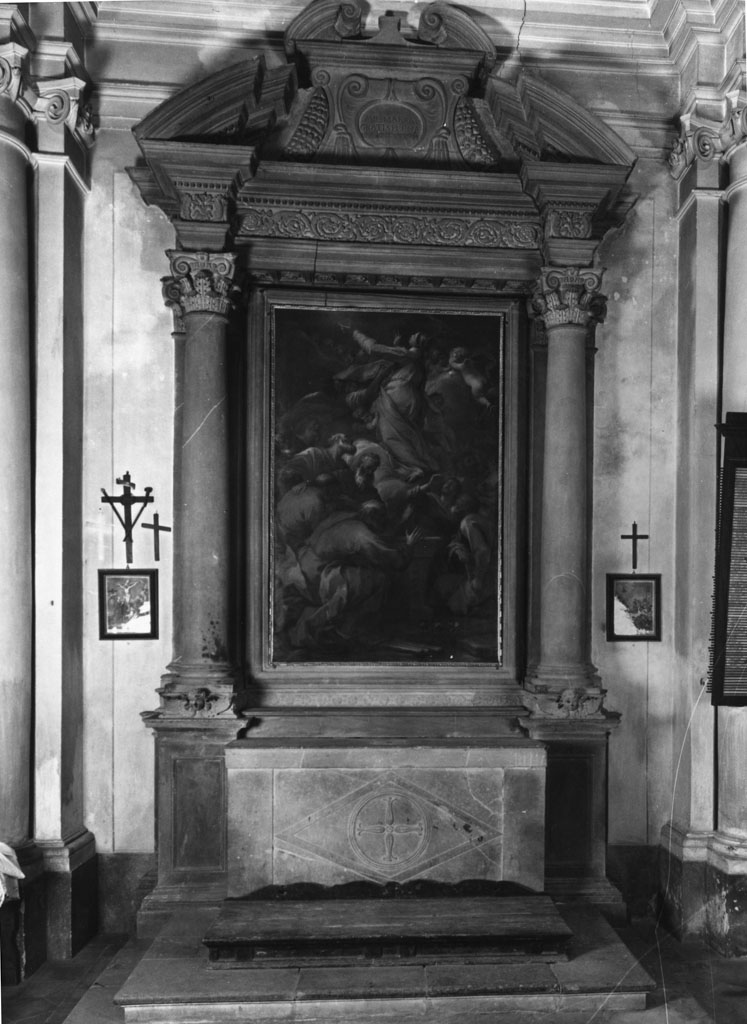 altare - a edicola, opera isolata - bottega toscana (fine/inizio secc. XVII/ XVIII)