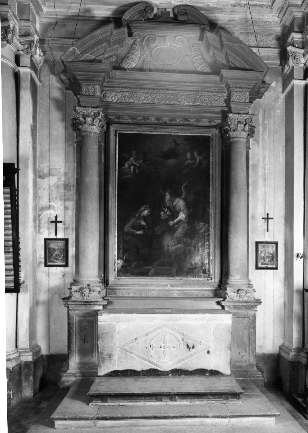 altare - a edicola, opera isolata - bottega toscana (sec. XVII)