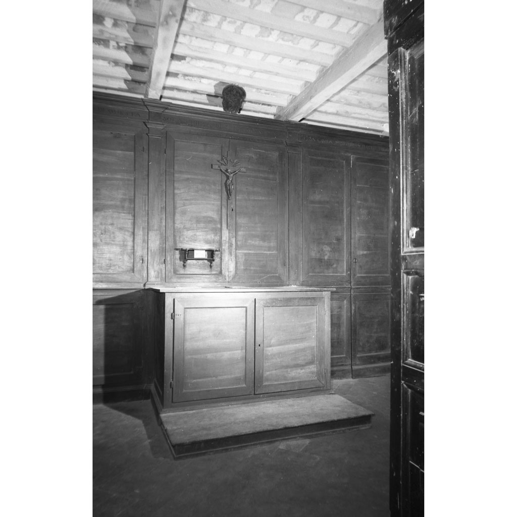 armadio da sacrestia - bottega toscana (sec. XIX)