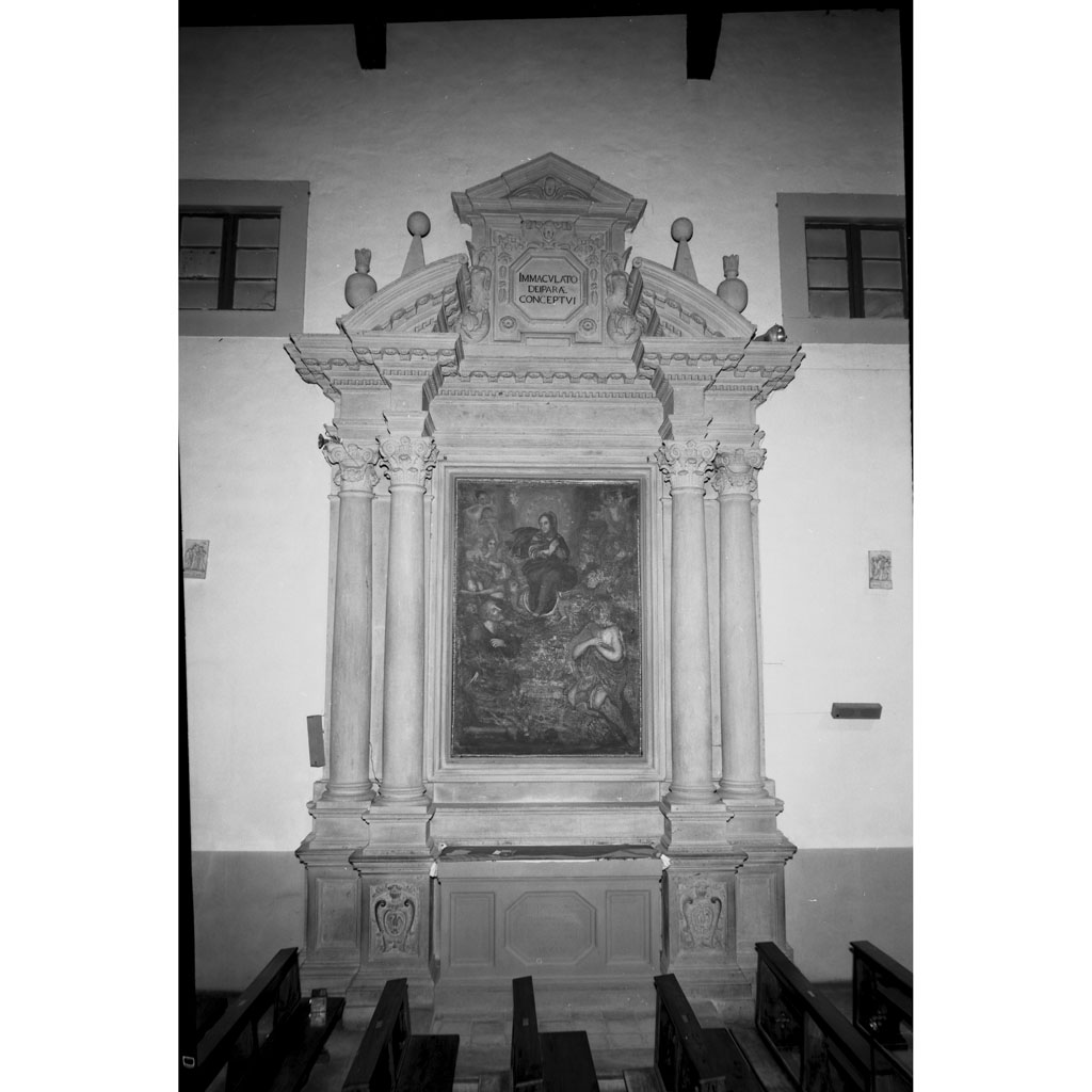 altare di Bracci Ippolito (attribuito) (sec. XVII)