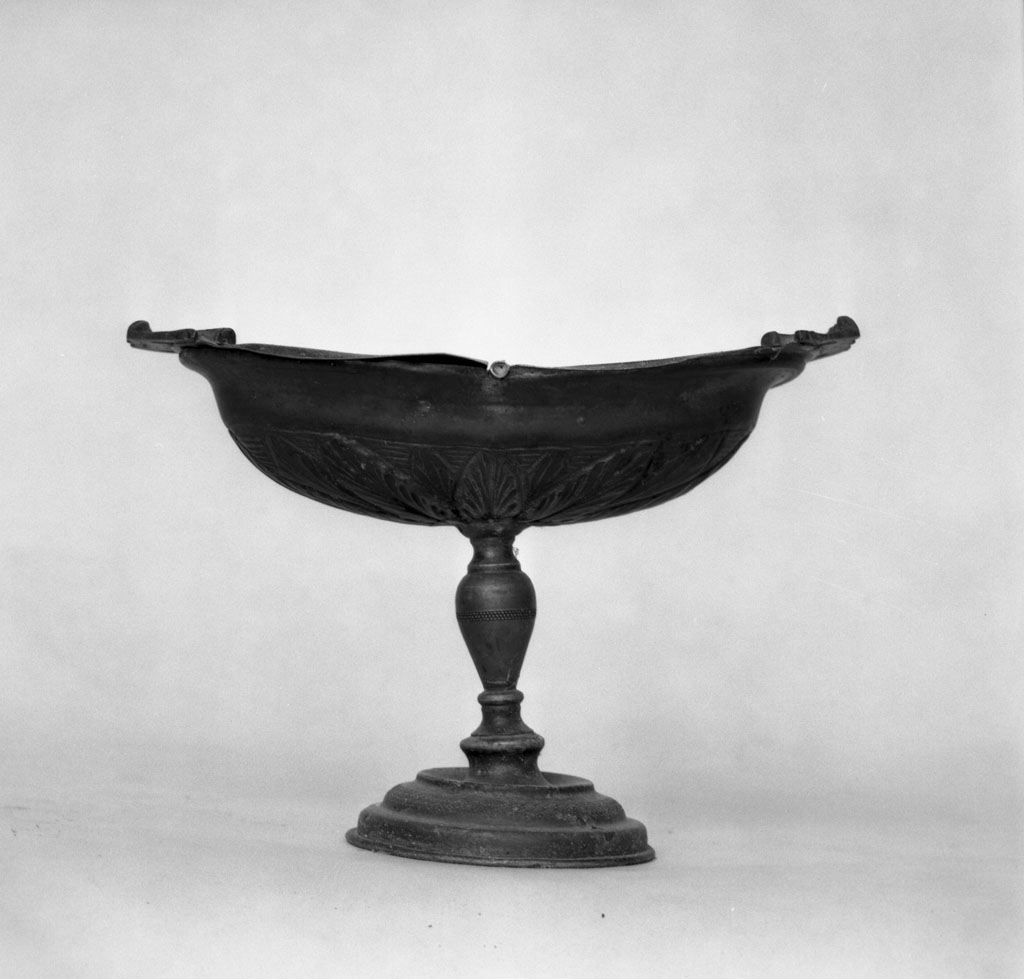 navicella portaincenso - a doppia valva - bottega toscana (seconda metà sec. XVIII)