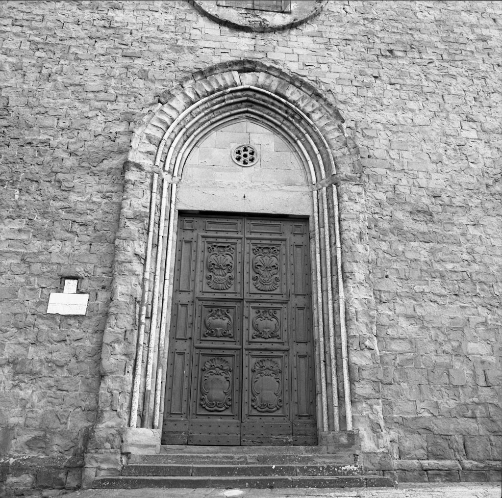 mostra di portale - bottega toscana (metà sec. XIII)