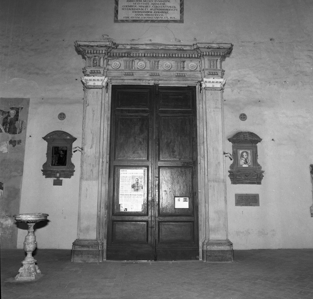bussola d'ingresso - bottega toscana (sec. XVIII)