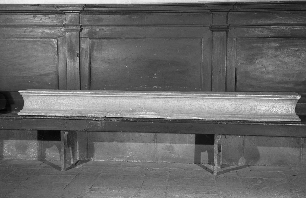 gradino d'altare, coppia - bottega toscana (sec. XVIII)