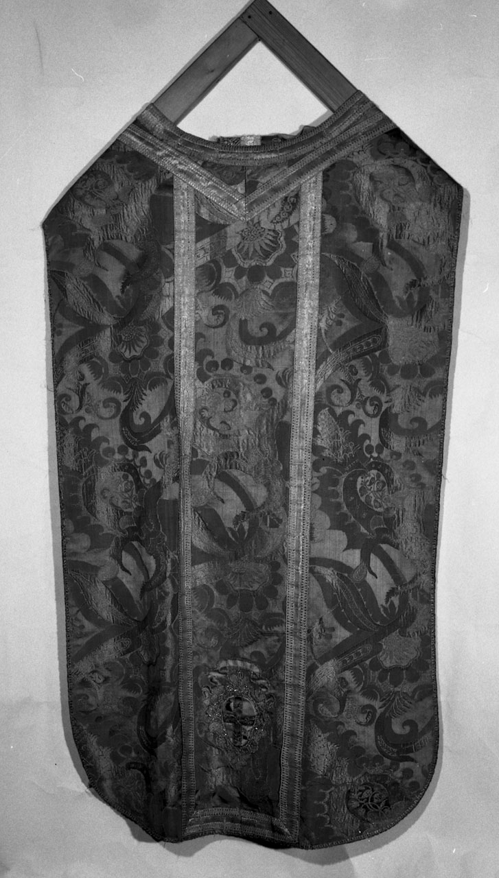 paramento liturgico - manifattura toscana (secc. XVII/ XVIII)