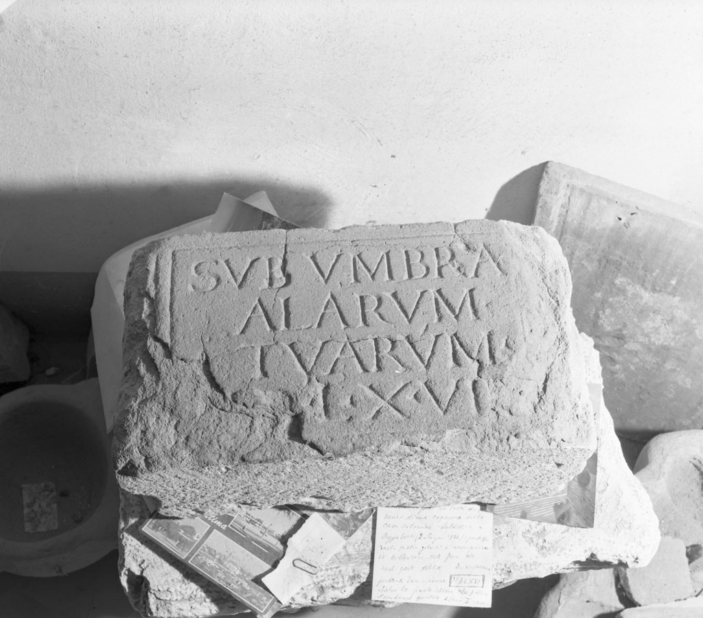 lapide documentaria - bottega cortonese (terzo quarto sec. XVI)