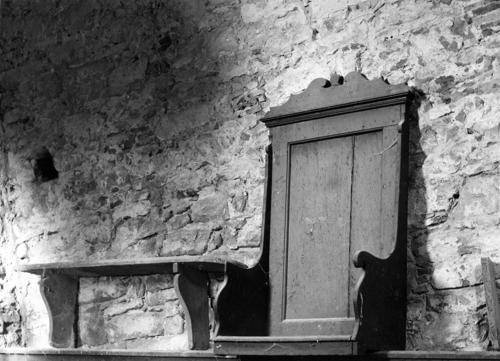 sedile - bottega toscana (seconda metà sec. XVIII)