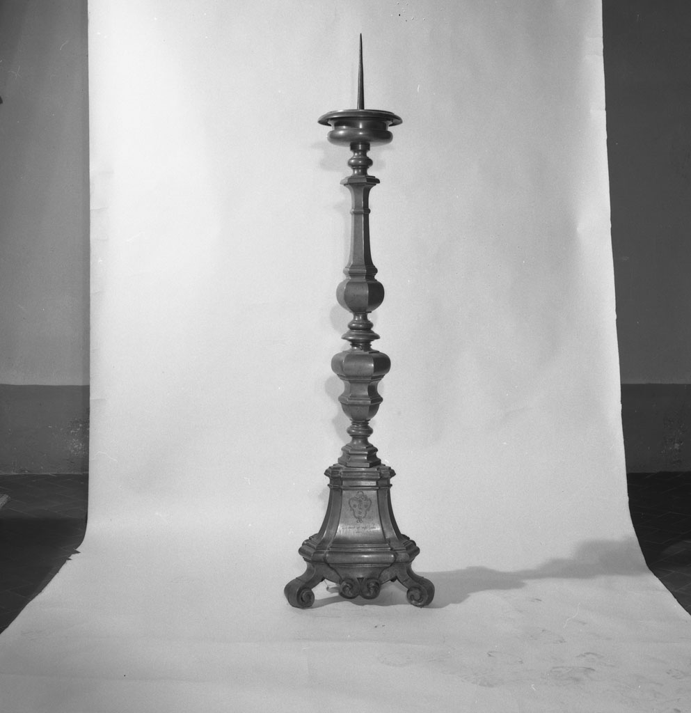 candelabro, serie di Fober Luigi (sec. XVIII)