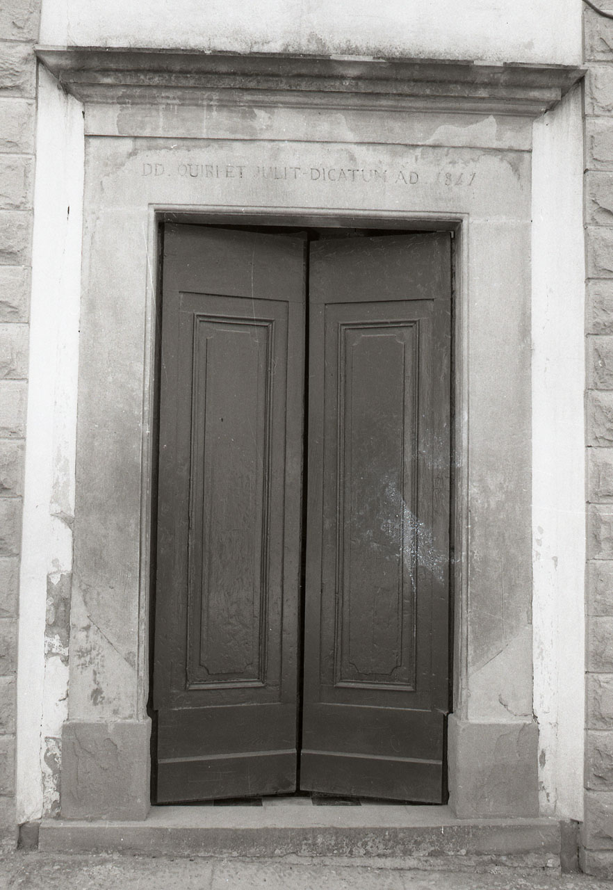 portale - bottega aretina (sec. XIX)