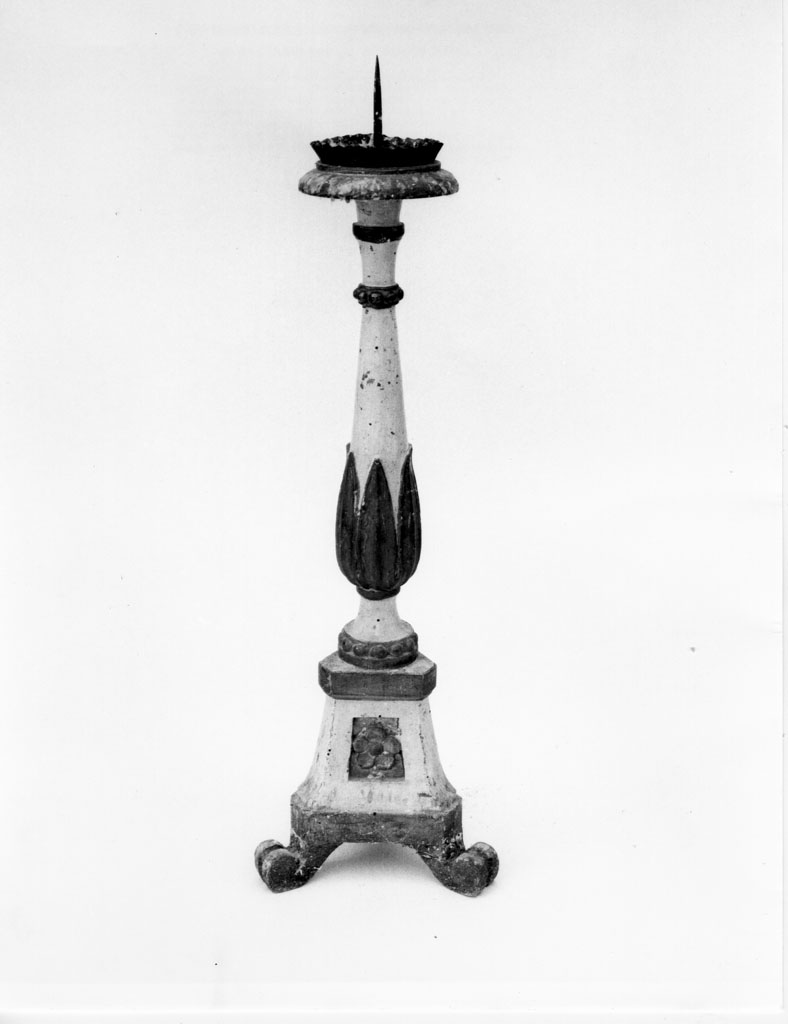 candeliere - bottega toscana (prima metà sec. XX)