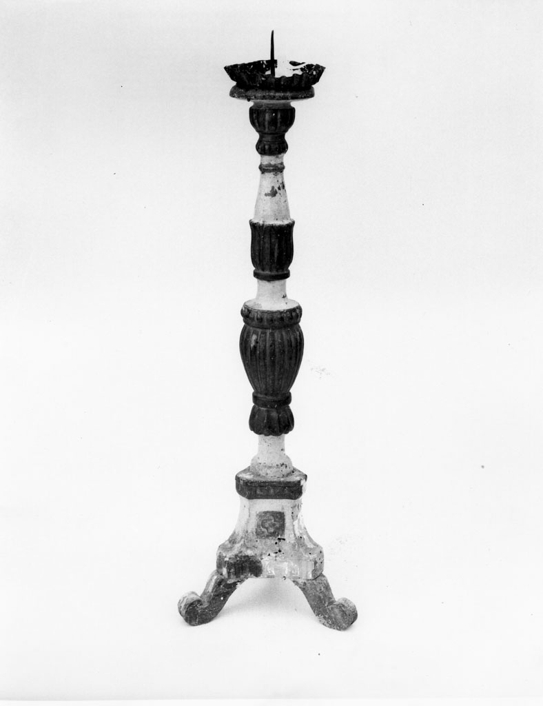 candeliere, coppia - bottega toscana (prima metà sec. XX)