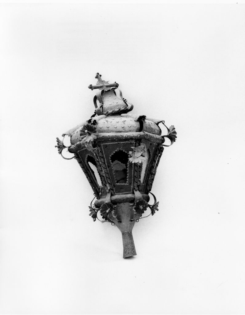 lanterna processionale - bottega toscana (seconda metà sec. XIX)