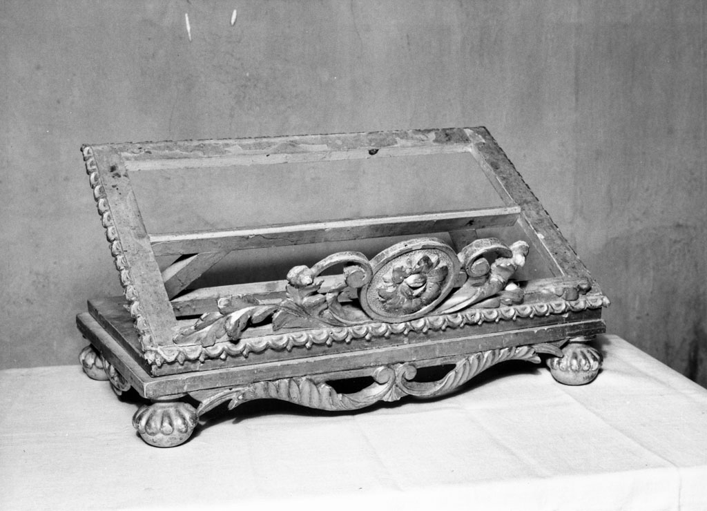 leggio d'altare - bottega toscana (seconda metà sec. XIX)