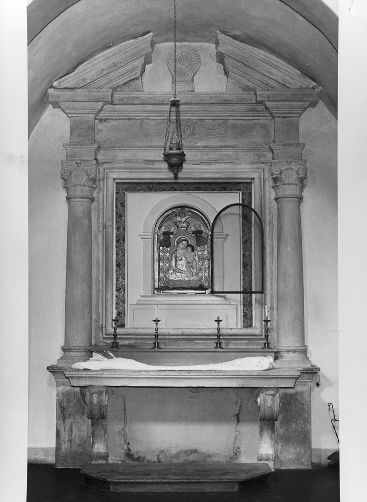 altare - bottega aretina (fine sec. XVII)