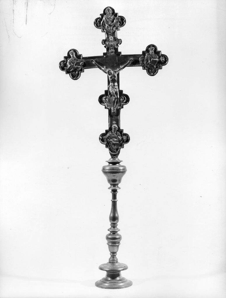Cristo crocifisso (croce d'altare) - bottega aretina (sec. XVIII)