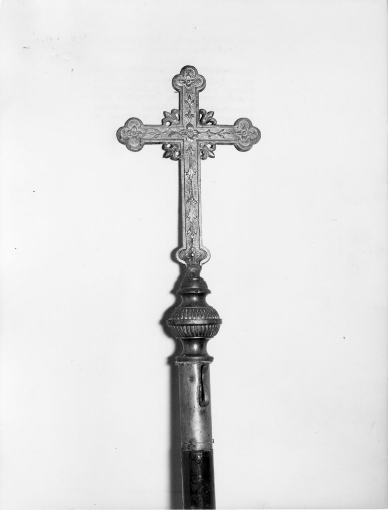Cristo crocifisso (croce processionale) - bottega toscana (sec. XIX)