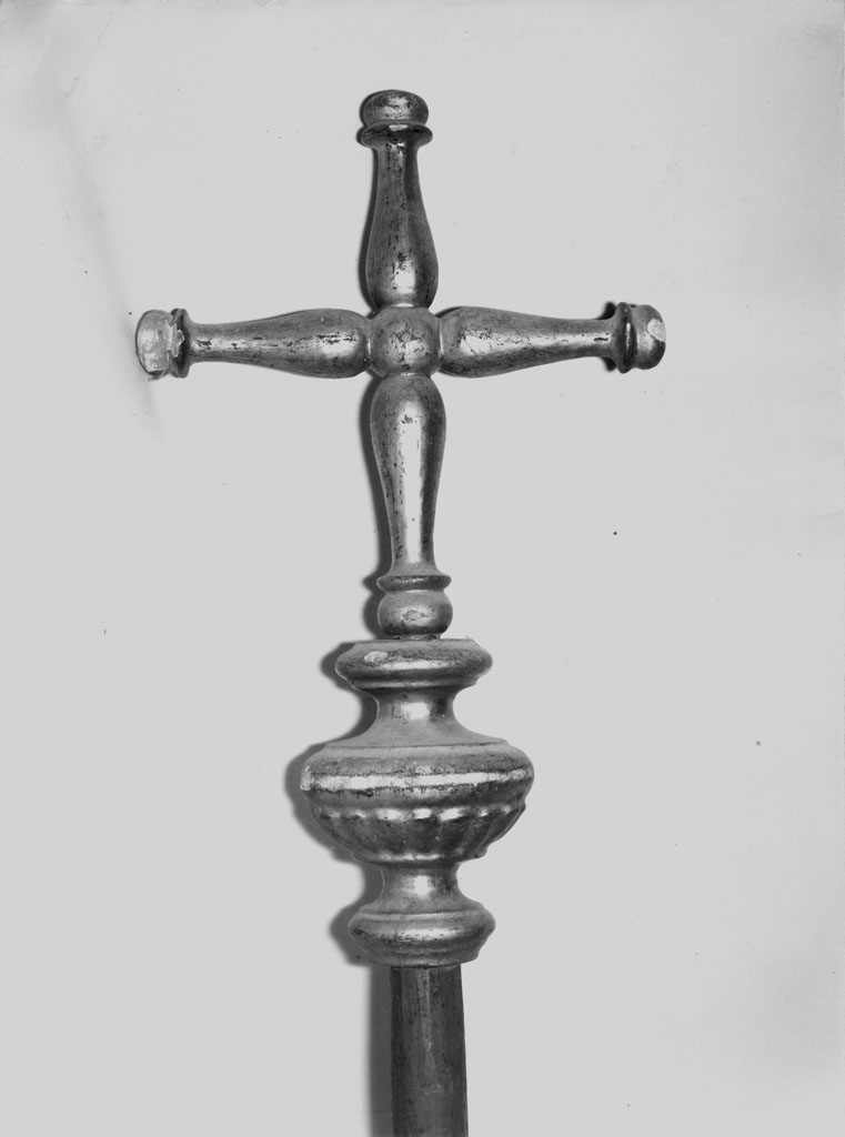 Cristo crocifisso (croce processionale) - bottega aretina (sec. XIX)