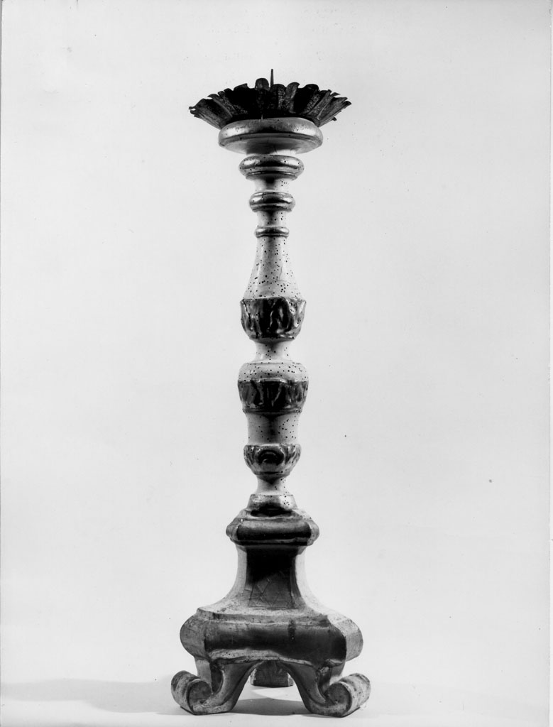 candeliere - bottega aretina (sec. XIX)
