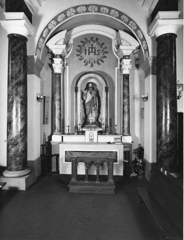 altare - a edicola - bottega toscana (prima metà sec. XVIII)