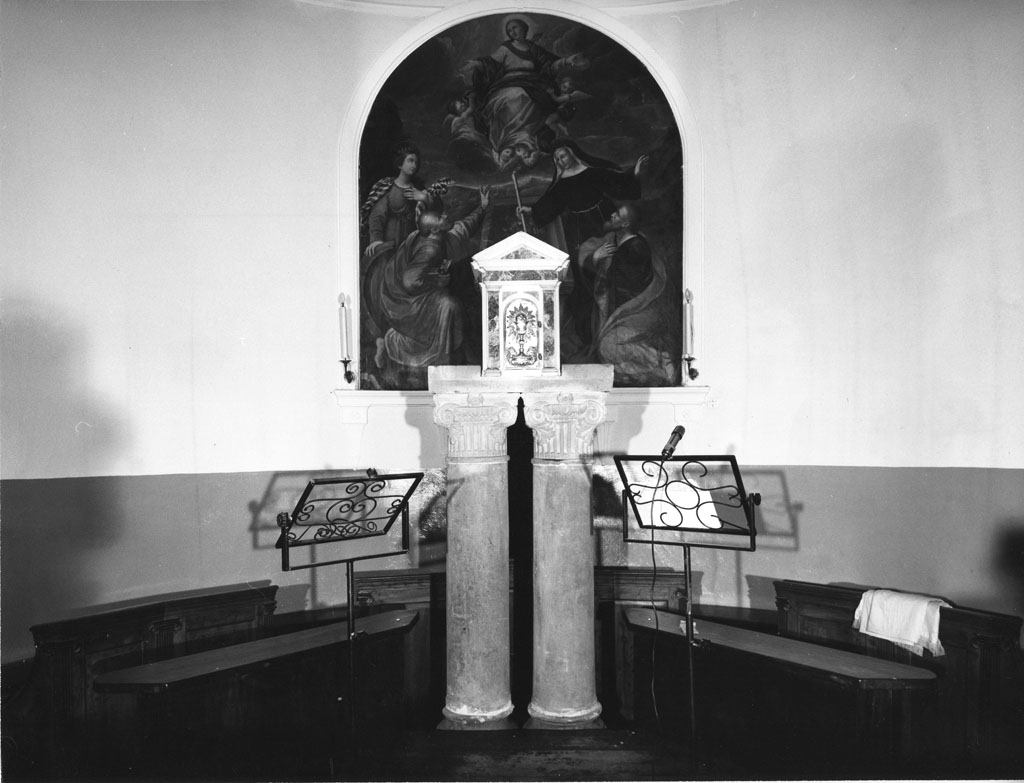 mensa d'altare - bottega toscana (prima metà sec. XVI)