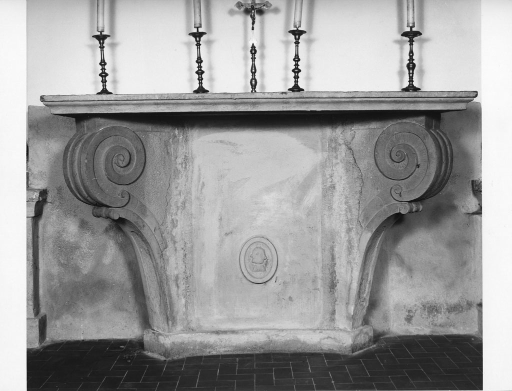 mensa d'altare - bottega toscana (inizio sec. XIX)