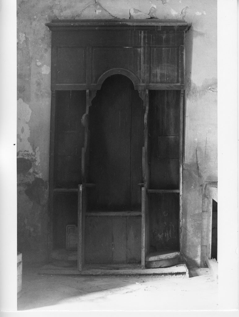 confessionale, coppia - bottega toscana (secc. XVIII/ XIX)