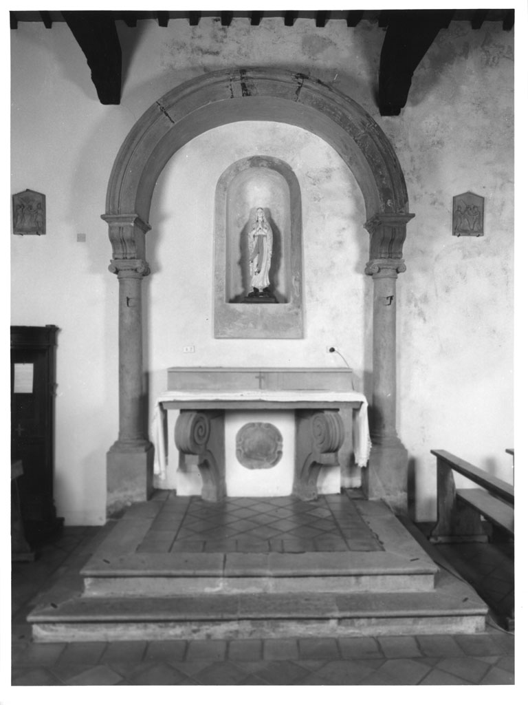 altare - bottega toscana (secc. XVI/ XVIII)