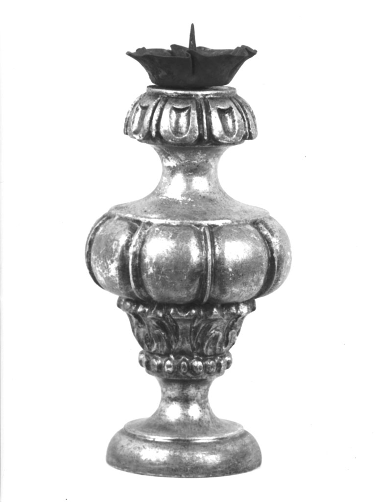 portacandelabro - bottega toscana (seconda metà sec. XVIII)