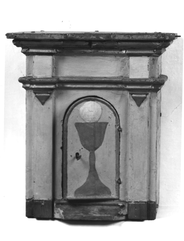 ciborio - bottega italiana (seconda metà sec. XIX)