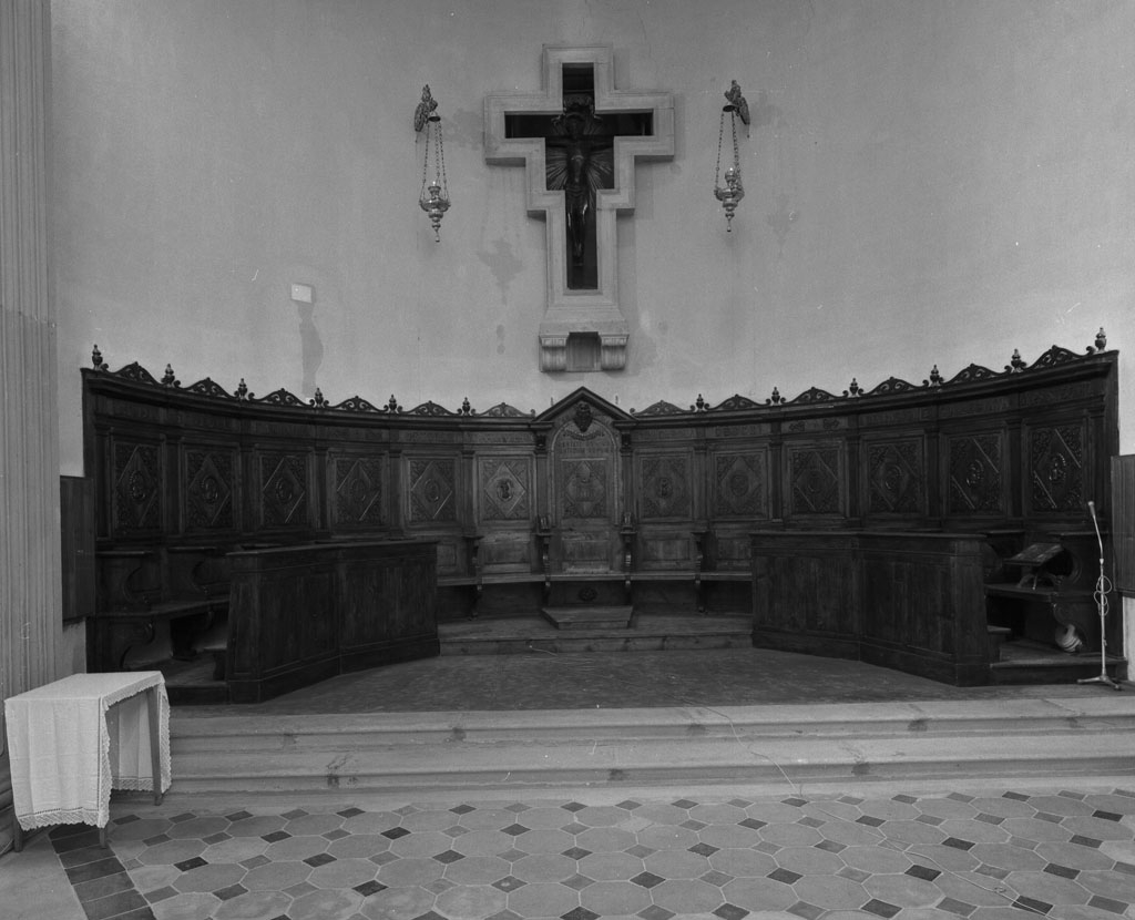 stalli del coro - bottega italiana (sec. XX)