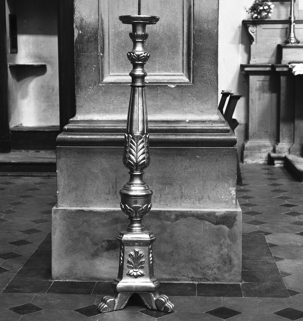 candelabro, serie - bottega italiana (sec. XIX)