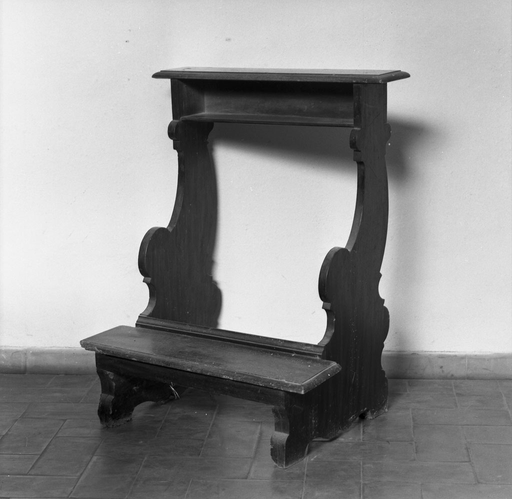 inginocchiatoio - bottega italiana (sec. XIX)