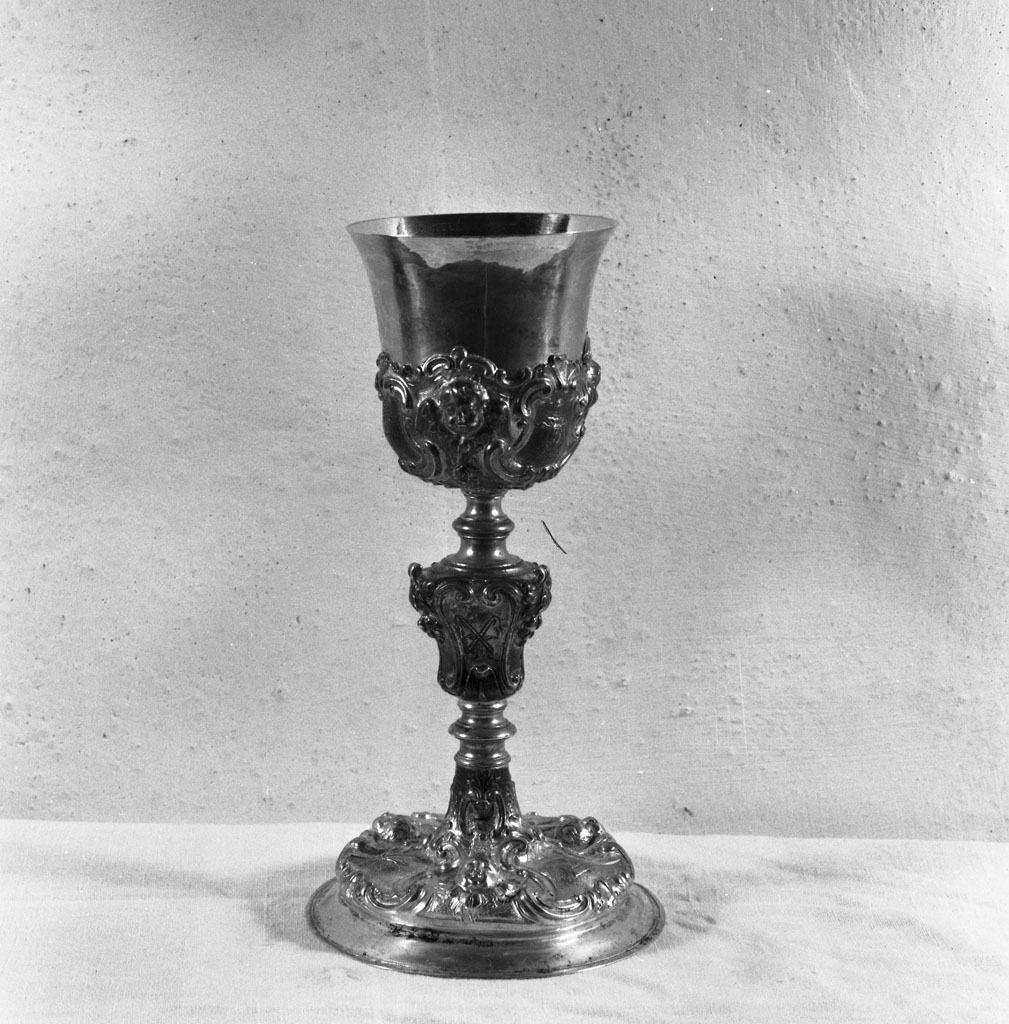 calice - bottega italiana (fine/inizio secc. XVII/ XVIII)