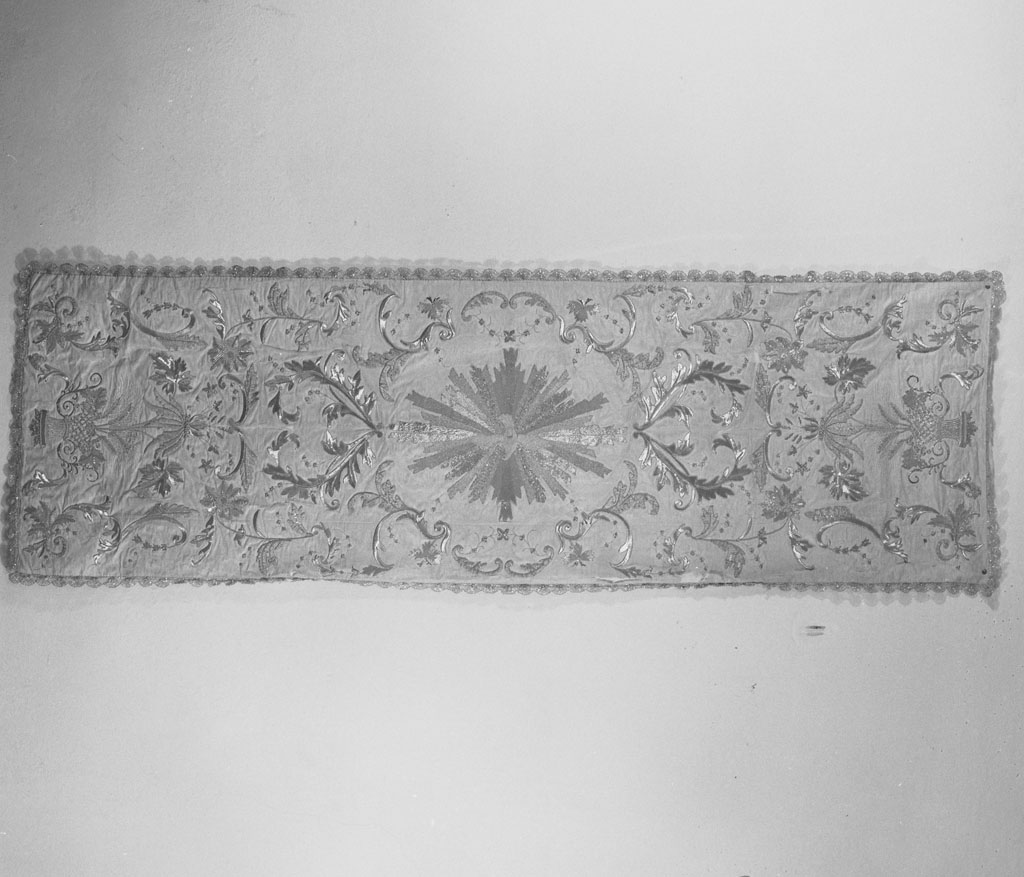 velo omerale - manifattura italiana (sec. XVII)