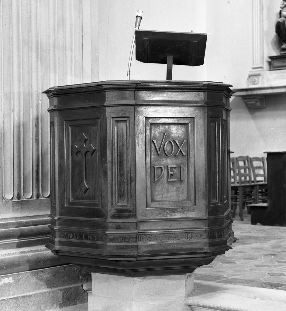 pulpito - bottega italiana (sec. XIX)