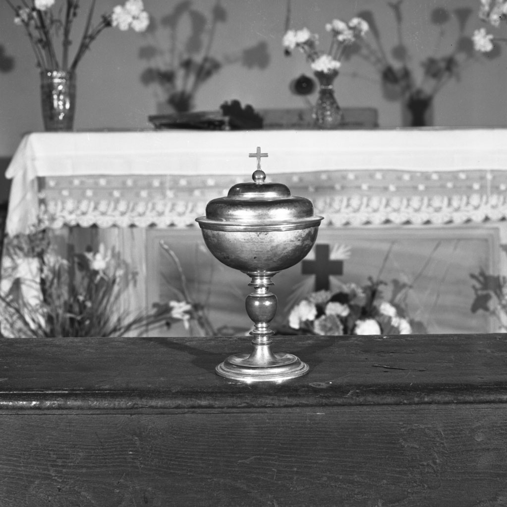 pisside - bottega italiana (sec. XVI)