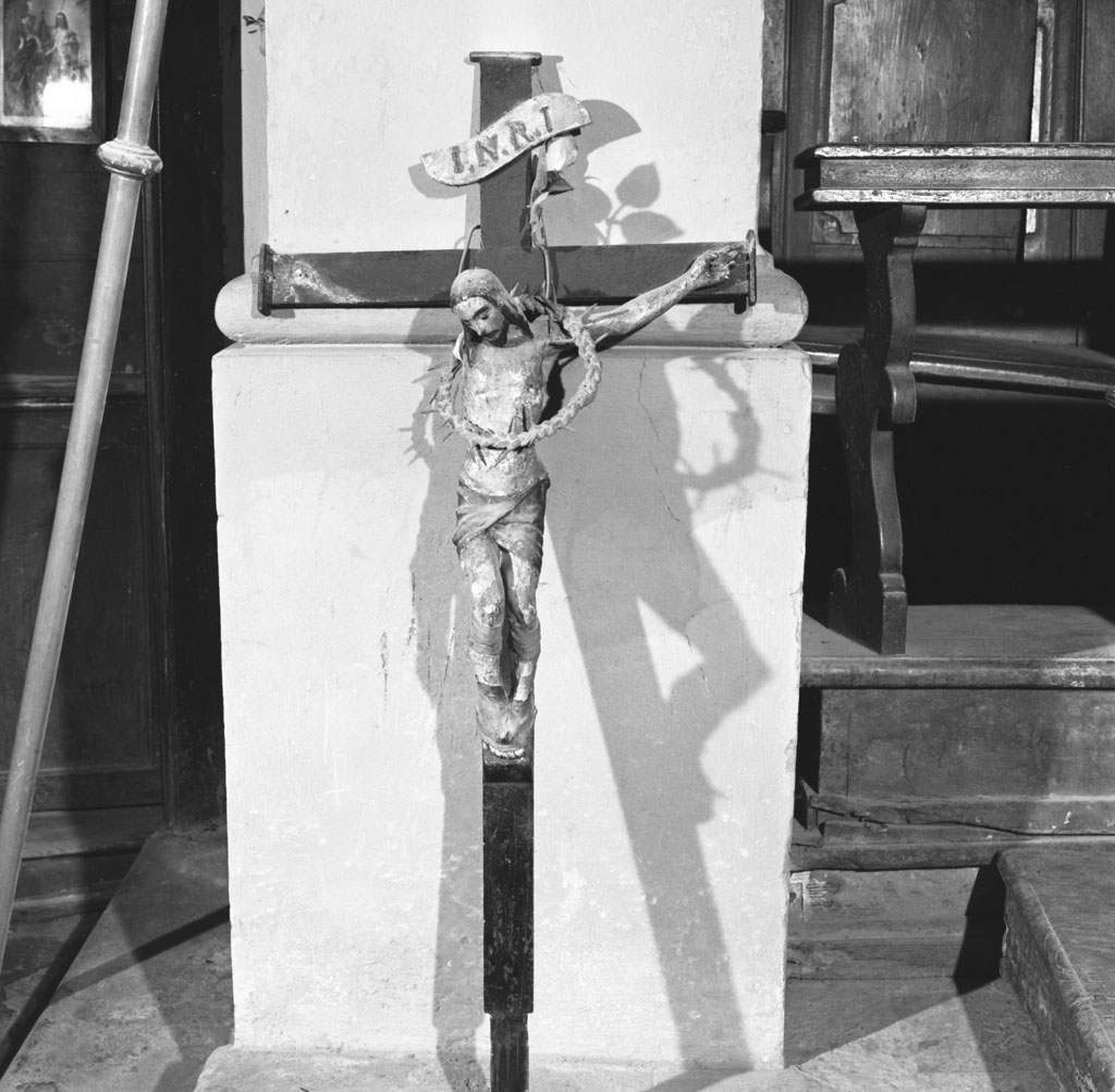 Cristo crocifisso (crocifisso) - bottega italiana (sec. XVIII)