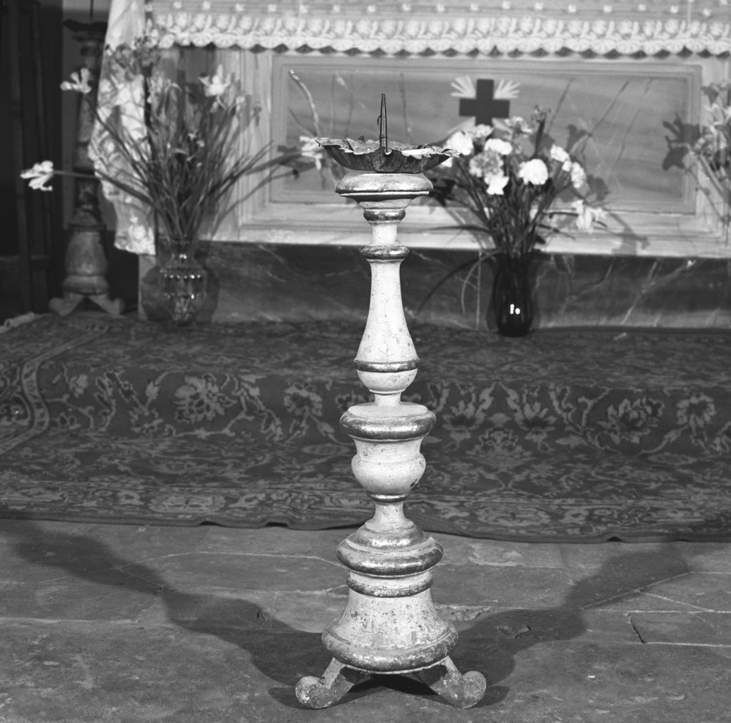 candeliere, coppia - bottega toscana (sec. XIX)