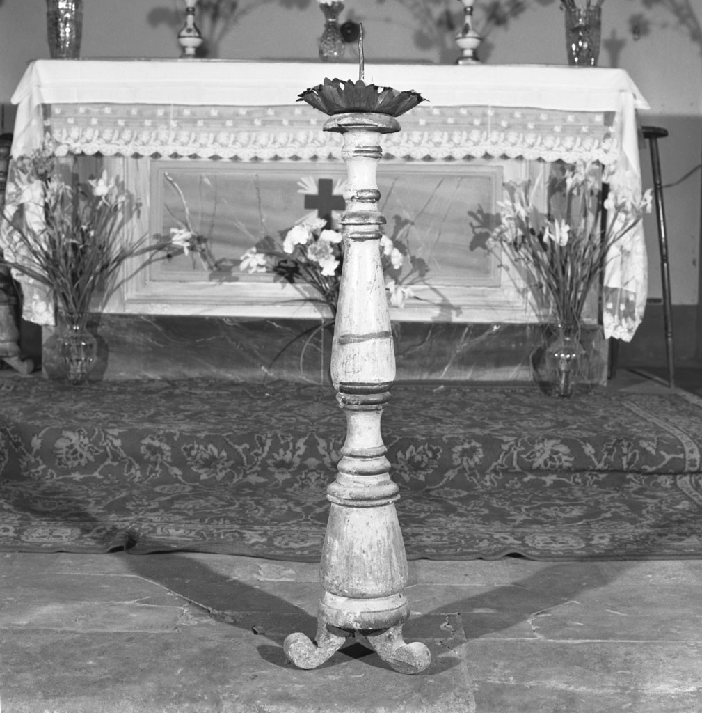 candelabro, serie - bottega toscana (sec. XIX)
