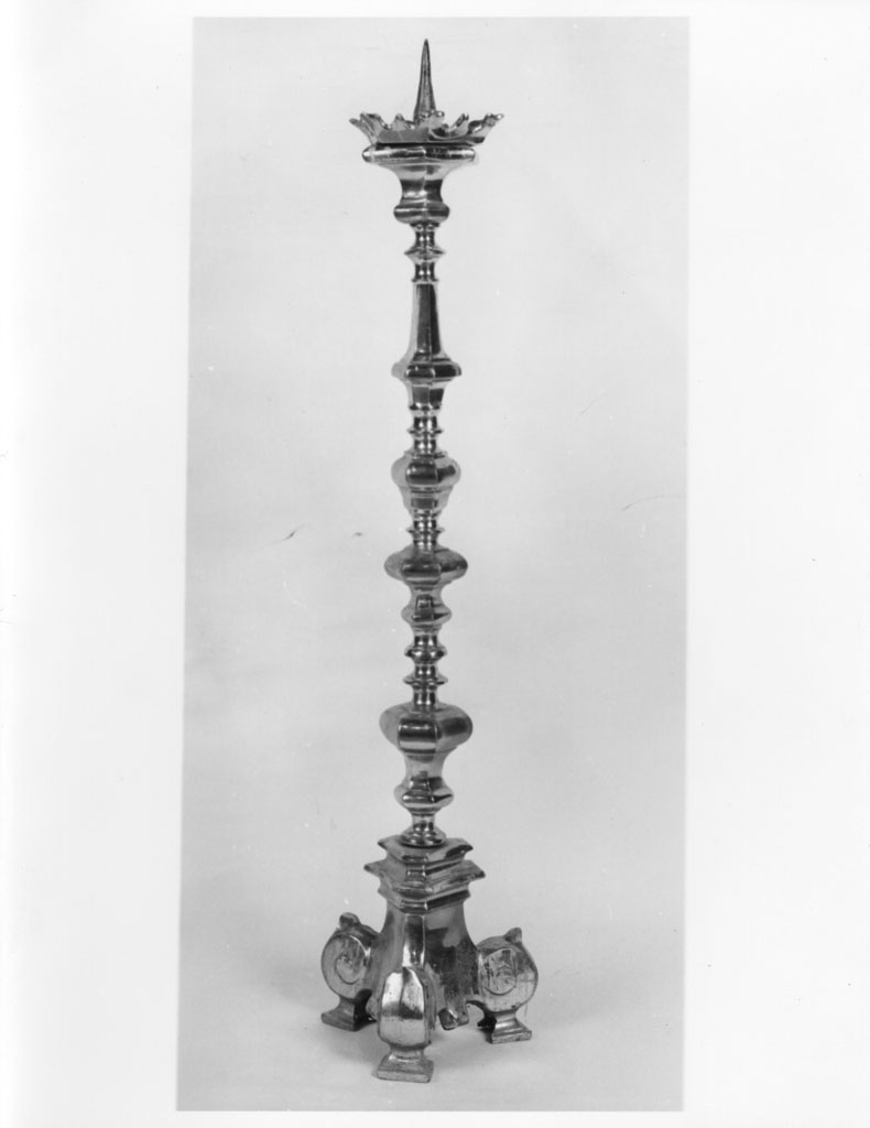 candelabro, coppia - bottega toscana (sec. XIX)