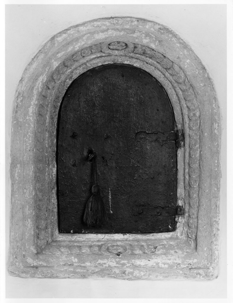 armadietto per oli santi - bottega toscana (sec. XVII)