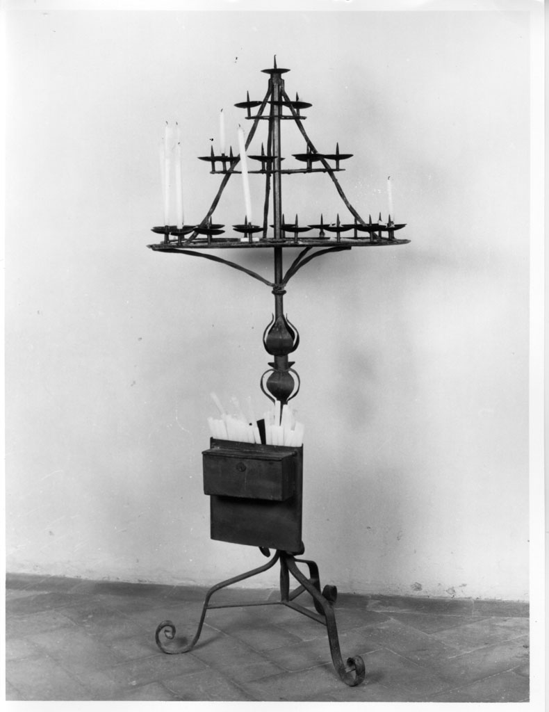 corona di luci - bottega aretina (secc. XIX/ XX)