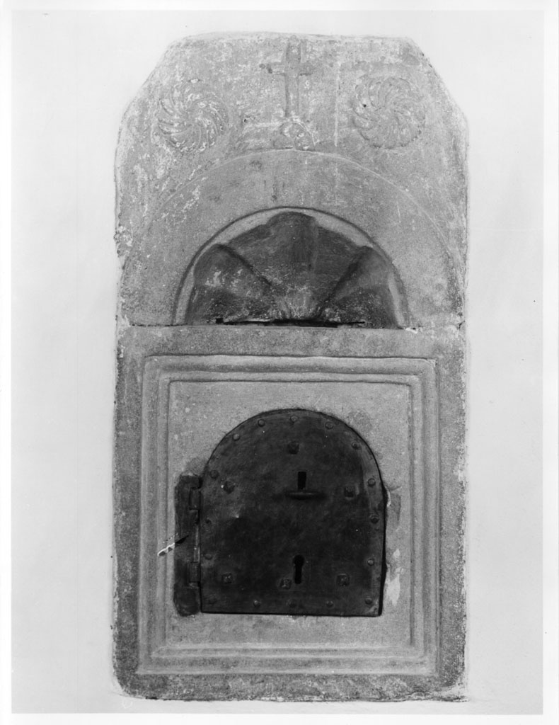 armadietto per oli santi - bottega toscana (sec. XVII)