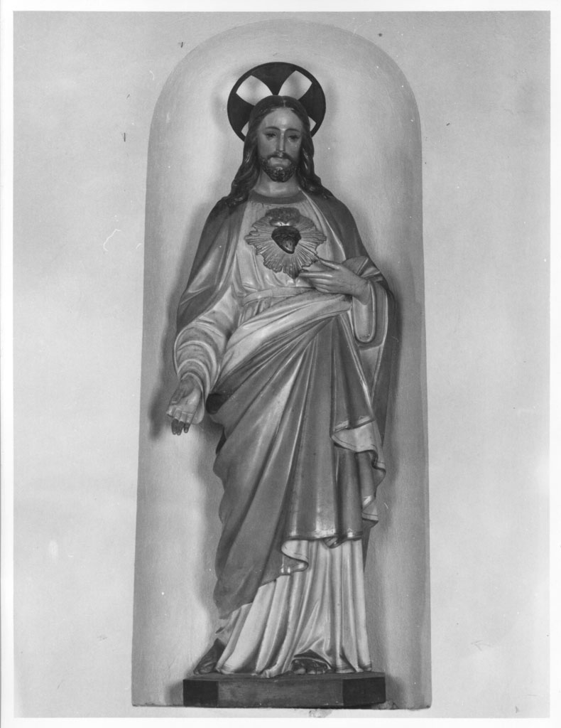 Sacro Cuore di Gesù (statua) - bottega romana (sec. XX)