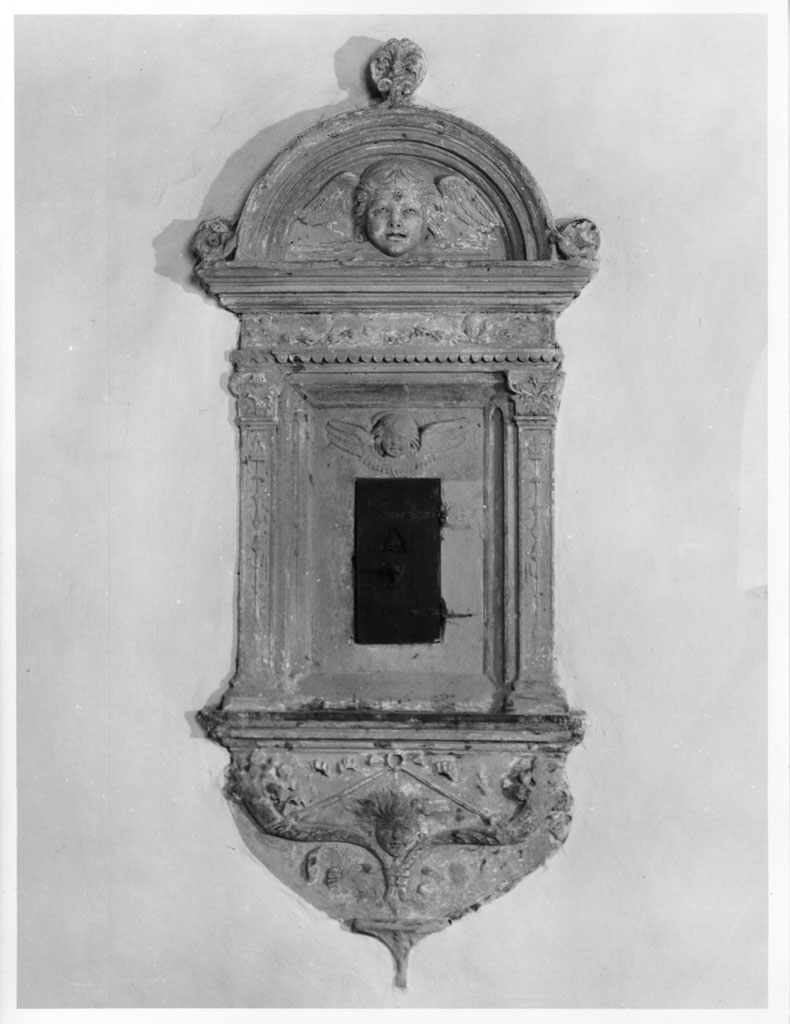 armadietto per oli santi - bottega toscana (sec. XVI)