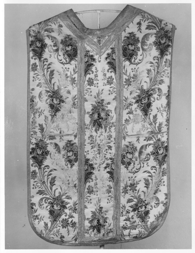 paramento liturgico - manifattura italiana (seconda metà sec. XIX)