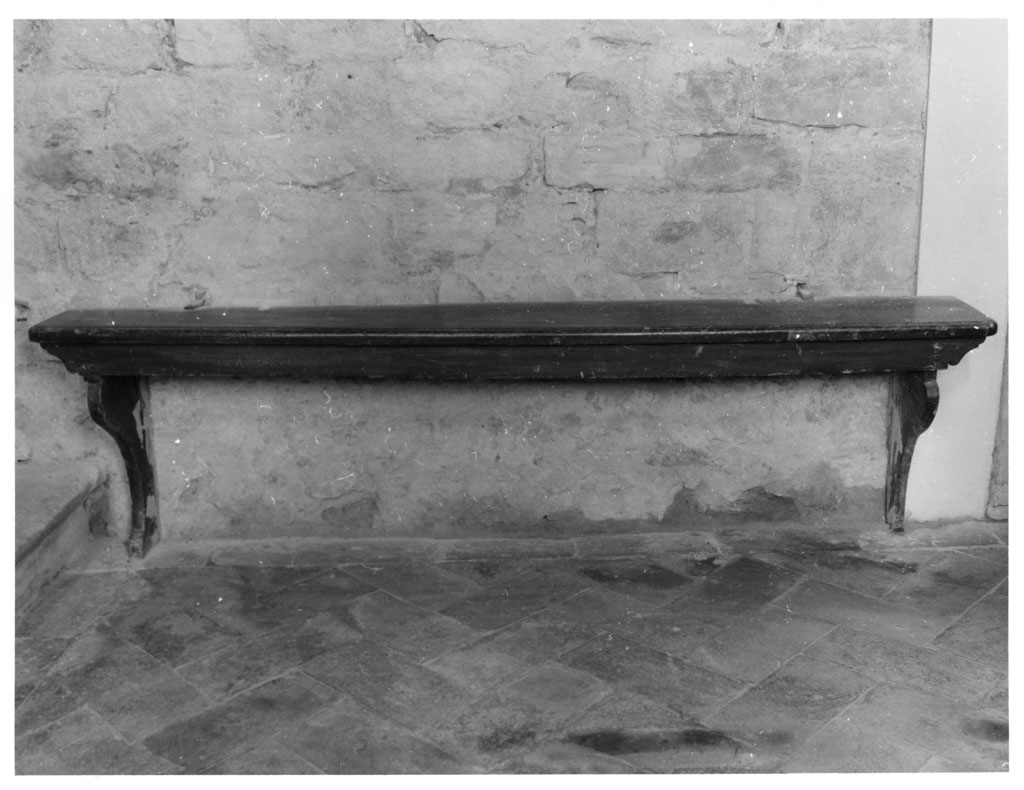 panca, coppia - bottega toscana (sec. XVIII)