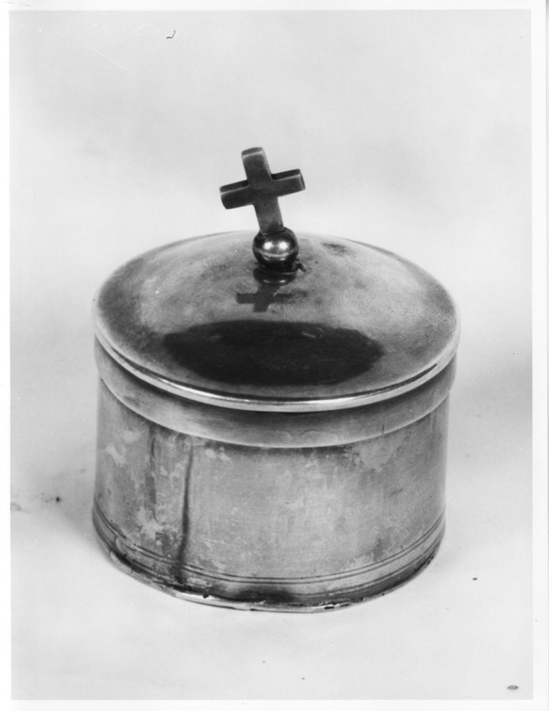 vasetti per oli santi - bottega italiana (sec. XIX)